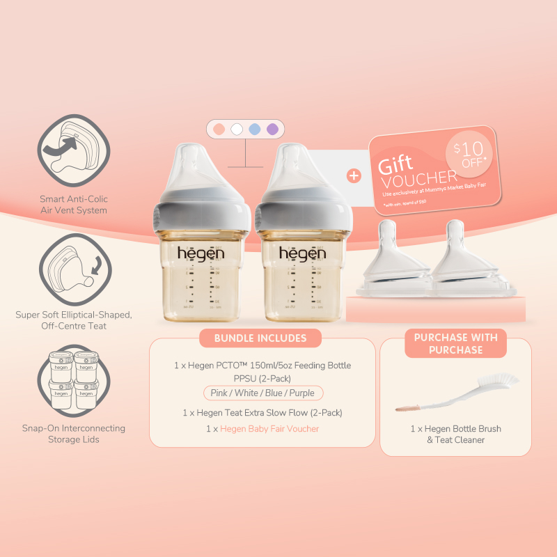 Hegen PCTO™ Newborn Feeding Bundle + PWP Option